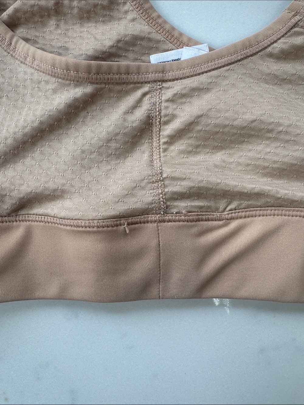 ExOfficio Women's Give-N-Go Sport Mesh Bralette in Buff Women’s Medium (8/10) - Picture 10 of 11